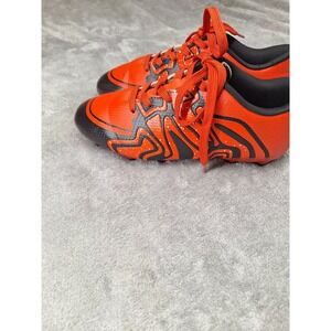 Kids‎ Cleats Orange Black Athletic Football Shoes Size 5Y